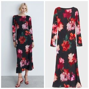 Mango Floral Dress